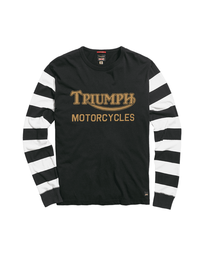 【ANGLAN】Round Stripe Long Sleeve ANGLAN】Round Stripe Long Sleeve